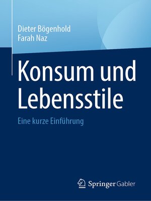 cover image of Konsum und Lebensstile